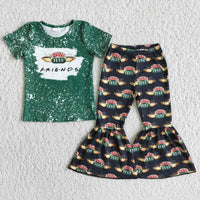 Central Perk Bleach Tee Pants Set