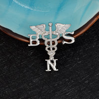 Nurse angel wing alloy Brooch