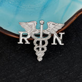 Nurse angel wing alloy Brooch