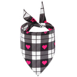 Valentine's Day Pet Scarf Dog Saliva Towel