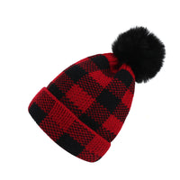 Winter Wool Ball Parent-child Knitted Hat