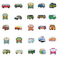 Hip-Hop Style Outdoor Bus Bike Graffiti Stickers Luggage Laptop Waterproof Without Leaving Glue Stickers