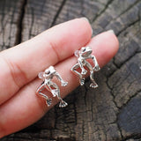 Cute Frog Earrings Funny Animal Earrings For Women Girls Stud Earrings Jewelry Gifts