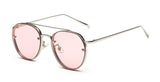 OCEAN TINTED AVIATOR SUNGLASSES