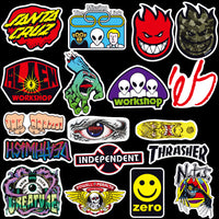 Refrigerator stickers Computer suitcase waterproof stickers