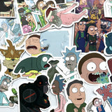 Cartoon graffiti stickers