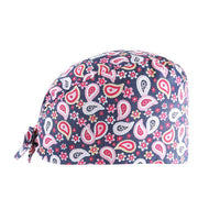 Cotton Printed Nurse Cute Baotou Surgical Cap