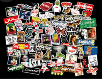 Graffiti stickers 100 sheets of non-repetitive trend car skateboard waterproof stickers