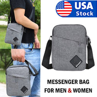 Men Women Messenger Bag Chest Fanny Packs Cross Body Travel Shoulder Backpack US