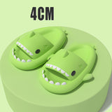 Adult's Slippers Indoor Outdoor Funny Shark Cartoon