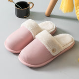 New Autumn And Winter Warm Household Non-slip Home Indoor Removable Slippers