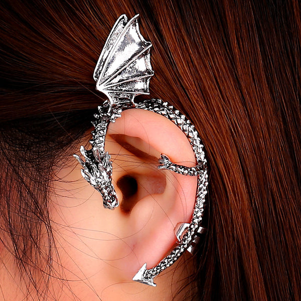 Creative Personality Flying Dragon Ear Clip