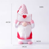 Gnome Valentine's Day Doll Ornaments