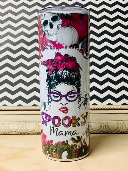 Spooky Mama 20oz Sublimation Tumbler