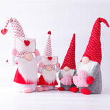 Gnome Valentine's Day Doll Ornaments