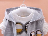 Men's And Women's Baby Zipper Shirt Sports Cotton Suit