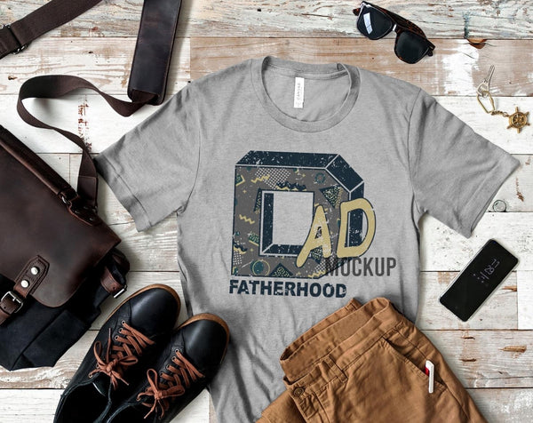 Dad Fatherhood MTV Design Graphic Tee