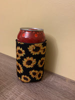 Sunflower Can Cooler