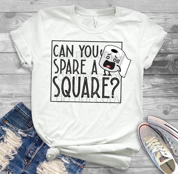 Can you Spare a Square Graphic Tee