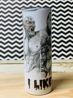 Horror Bad Boys 20oz Sublimation Tumbler