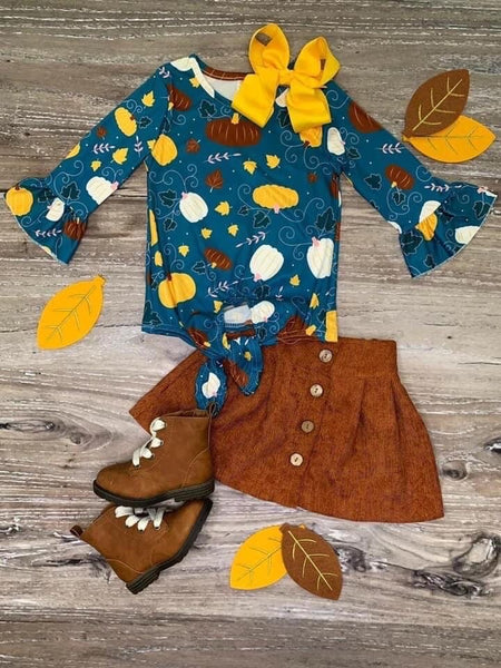 Fall Skirt Set