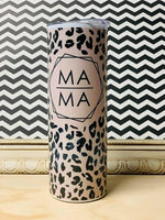 MAMA Leopard Sublimation Tumbler