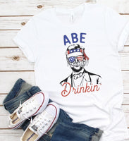 Abe Drinkin Graphic Tee