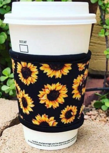 Sunflower Coffee Sleeve